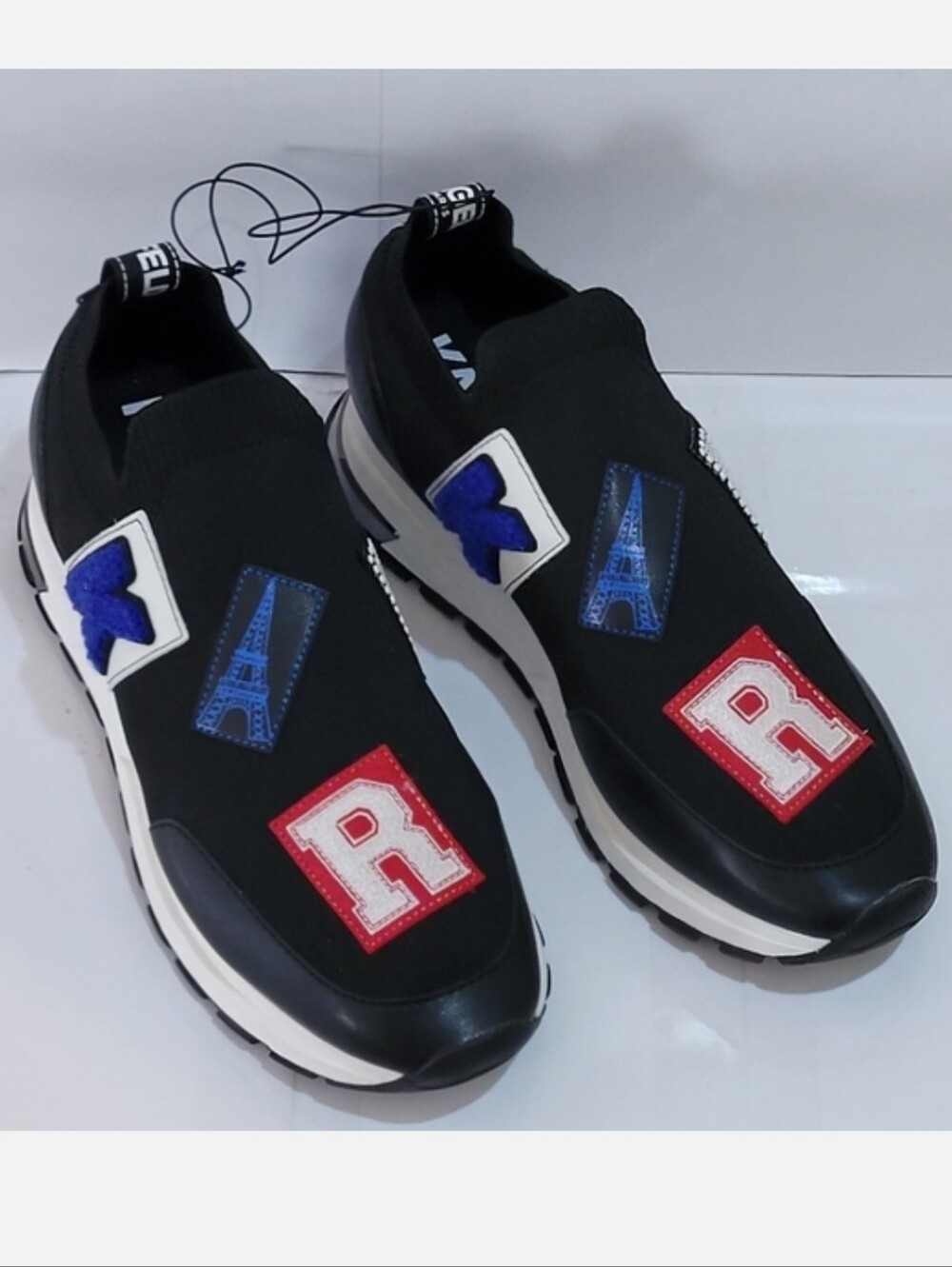 Karl Lagerfeld Paris Women’s Meadow Graphic‎ Slip-On Shoes